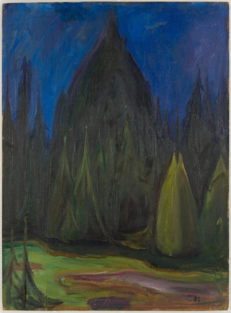 grantræskov - Edvard Munch