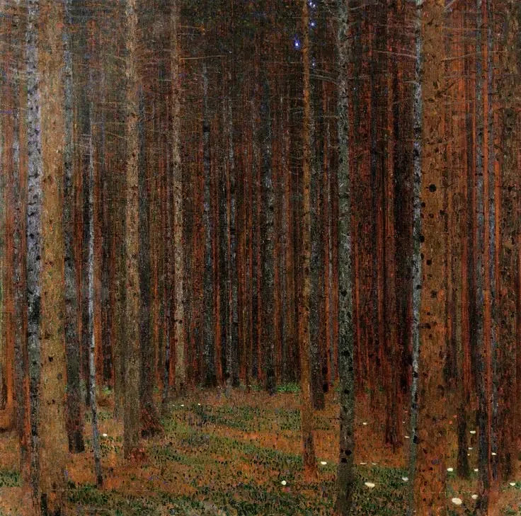 Grantræskov I - Gustav Klimt