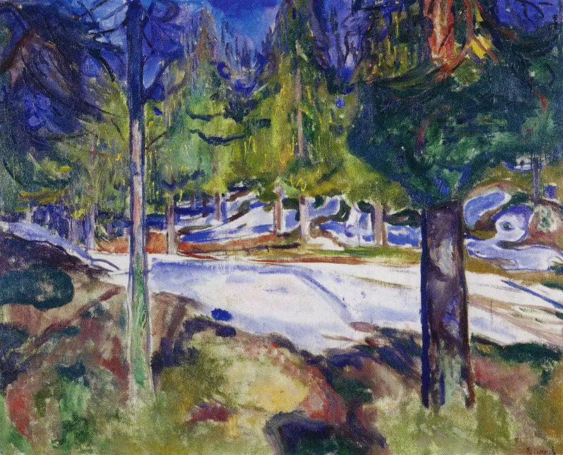 Skov - Edvard Munch