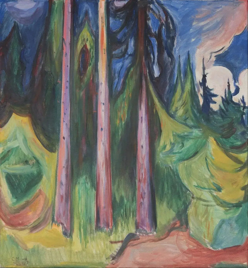 Skov - Edvard Munch