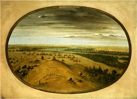 Fort Union - George Catlin - Alpha Reproduction