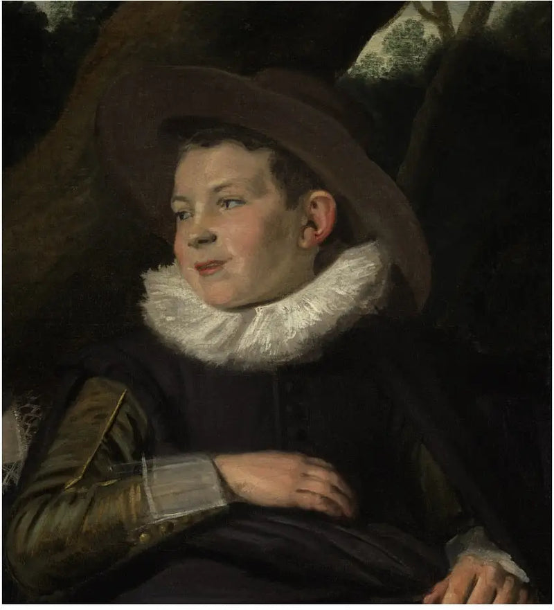Fragment af en ung dreng - Frans Hals