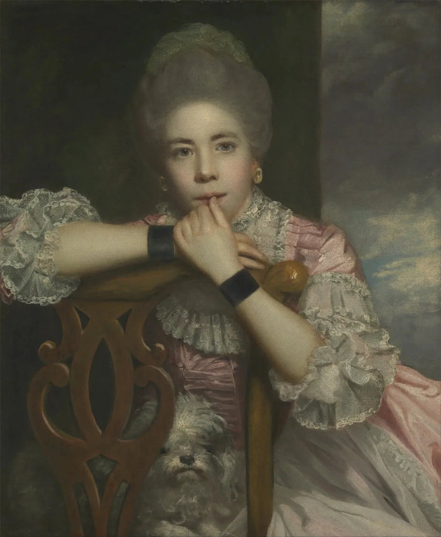Frances Abington (født Barton) i rollen som Miss Prue i « Love for Love » af William Congreve - Joshua Reynolds