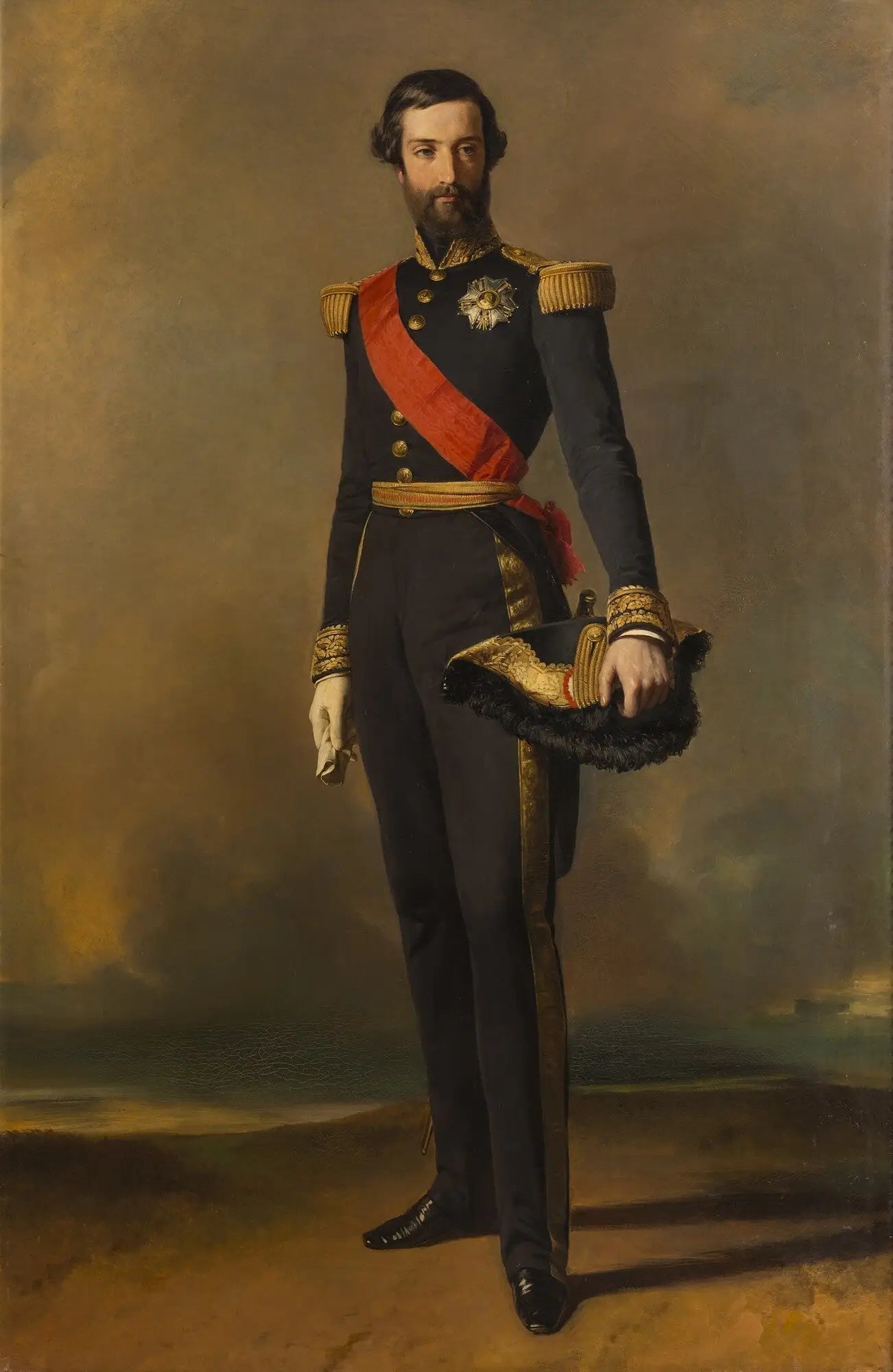 François-Ferdinand-Philippe d’Orléans prince de Joinville (1818-1900) - Franz Xaver Winterhalter - Alpha Reproduction