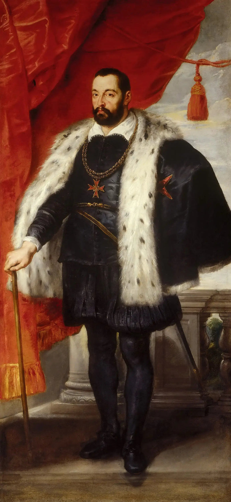 François Ier de Médicis, storhertug af Toscana, far til Marie de Médicis - Peter Paul Rubens