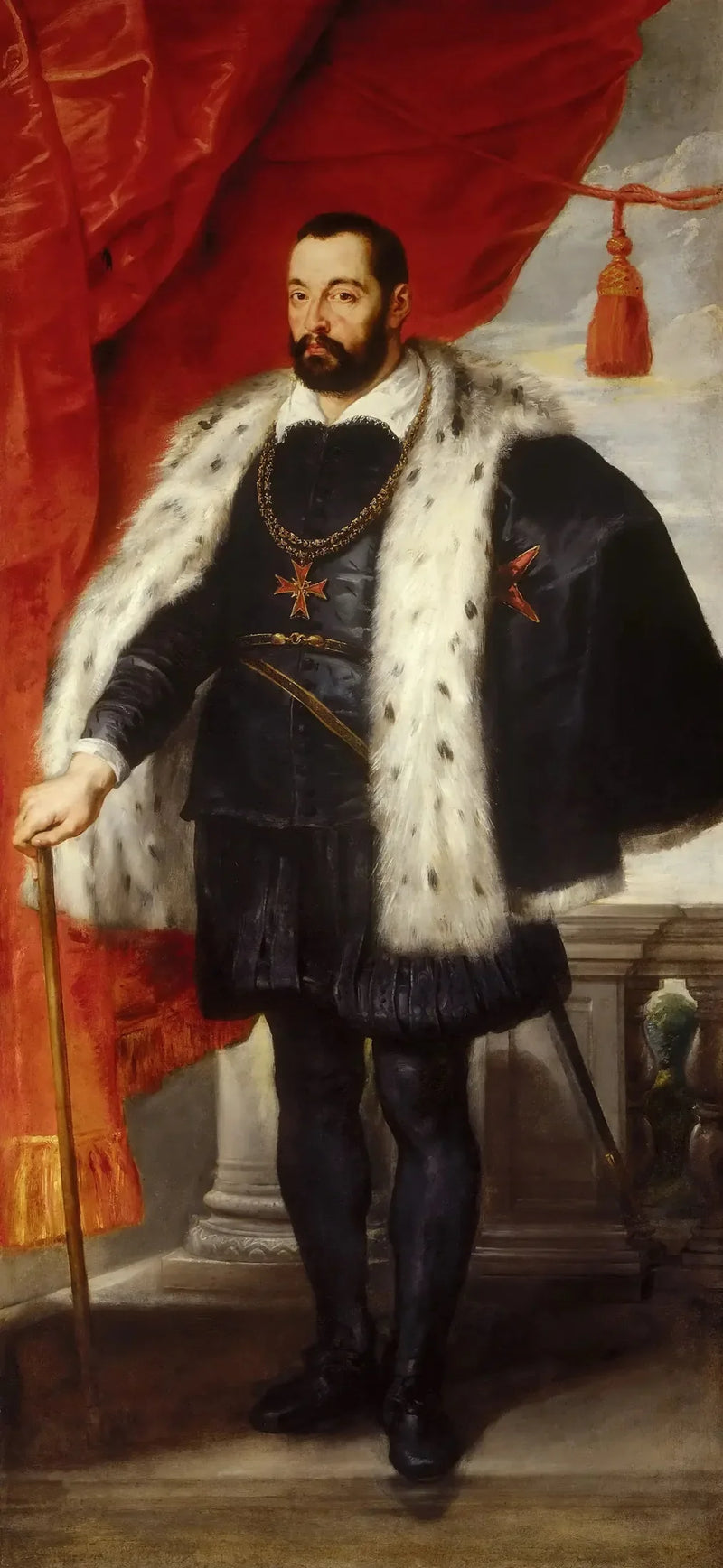 François Ier de Médicis, storhertug af Toscana, far til Marie de Médicis - Peter Paul Rubens