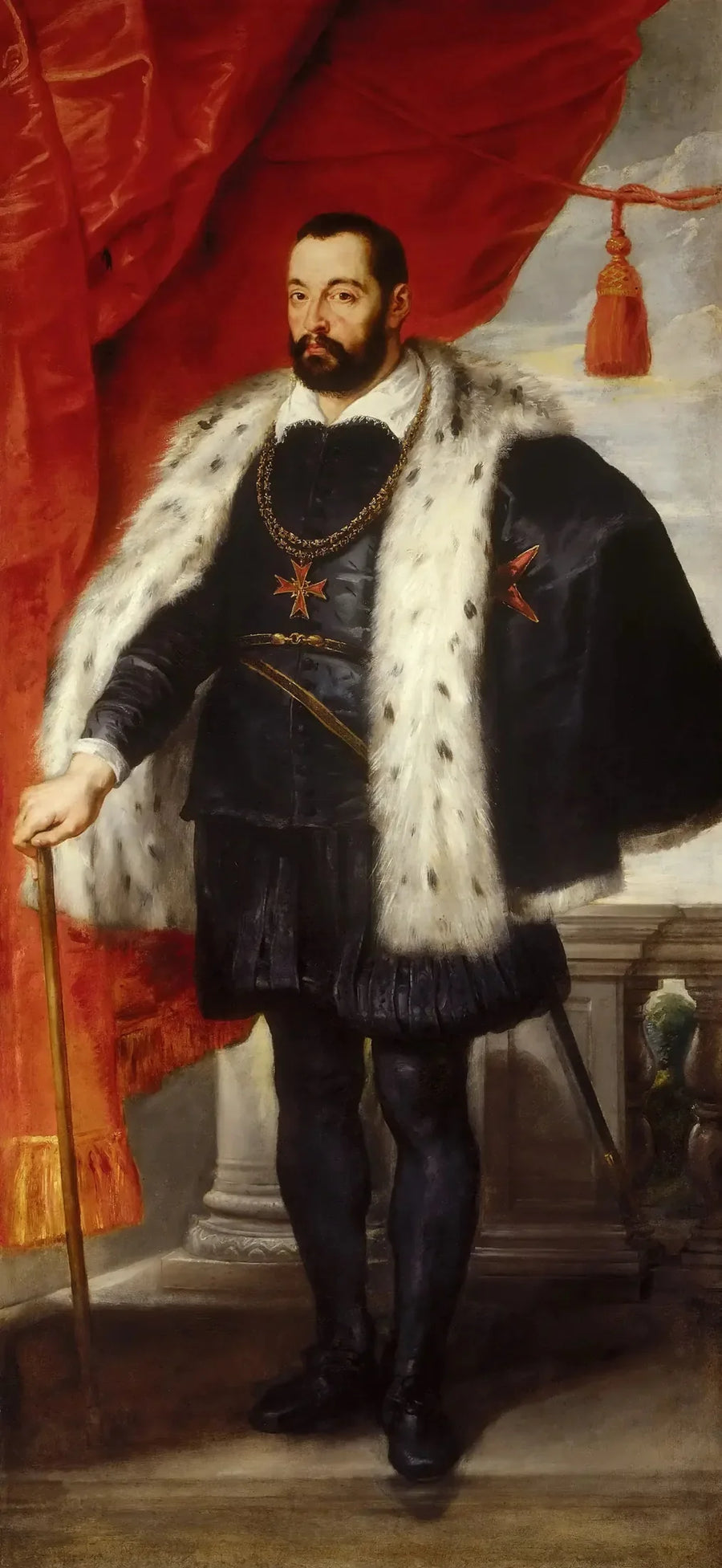 François Ier de Médicis, storhertug af Toscana, far til Marie de Médicis - Peter Paul Rubens