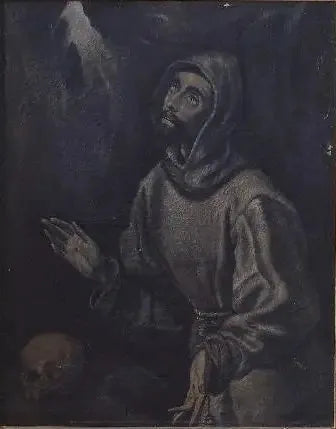 François modtager stigmata - El Greco