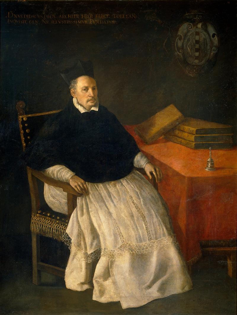 Fray Diego de Deza og Tavera, ærkebiskop af Sevilla - Francisco de Zurbarán