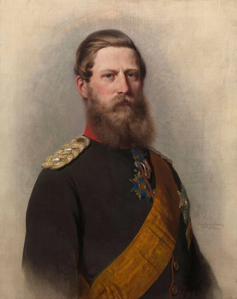 Frédéric-Guillaume, prins arvinge til Preussen (1831-1888) - Franz Xaver Winterhalter