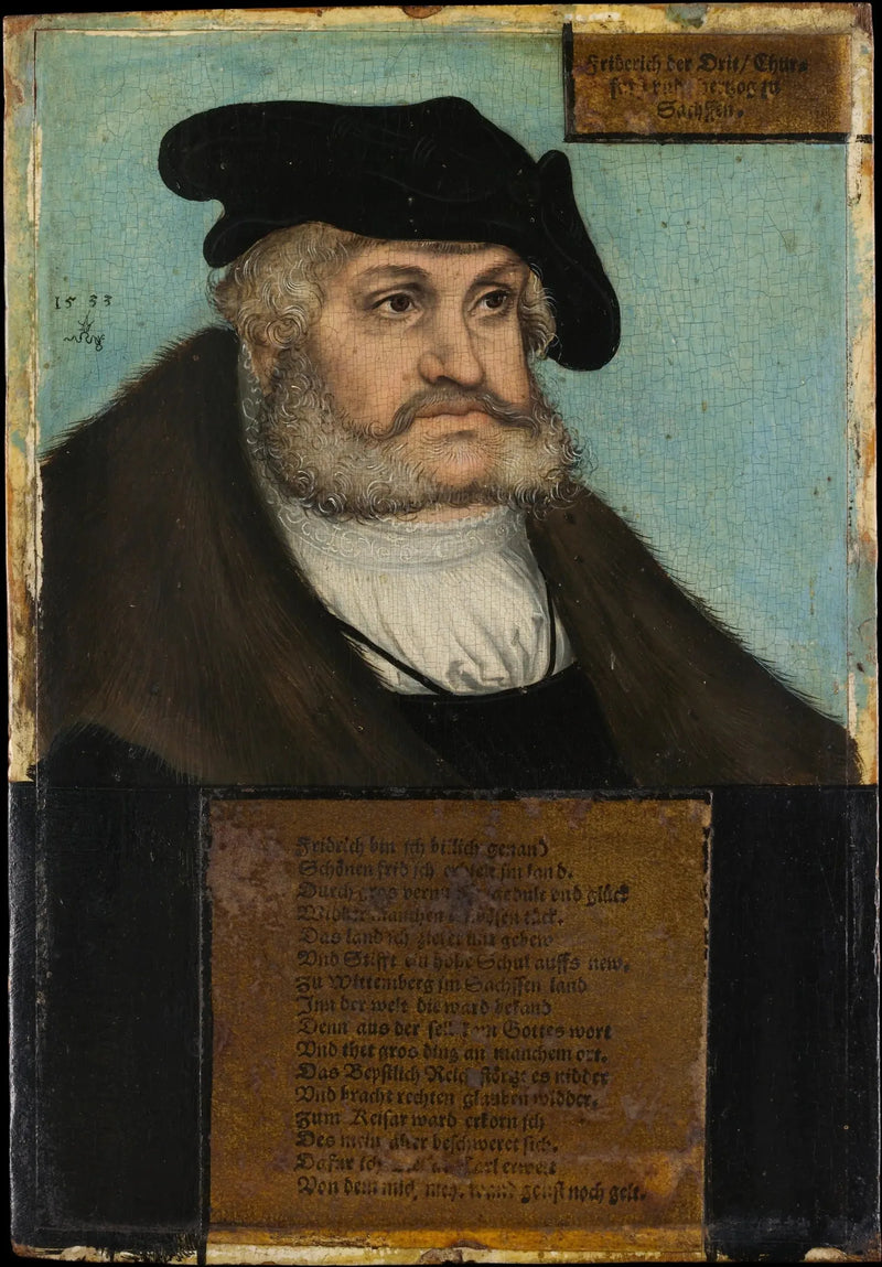 Frédéric III (1463–1525), den Vis, kurfyrst af Sachsen - Lucas Cranach den Ældre