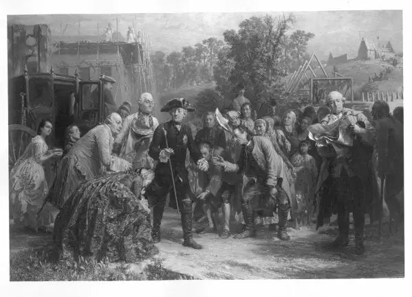 Frédéric Th. stor som en bygning - mester - Adolph von Menzel