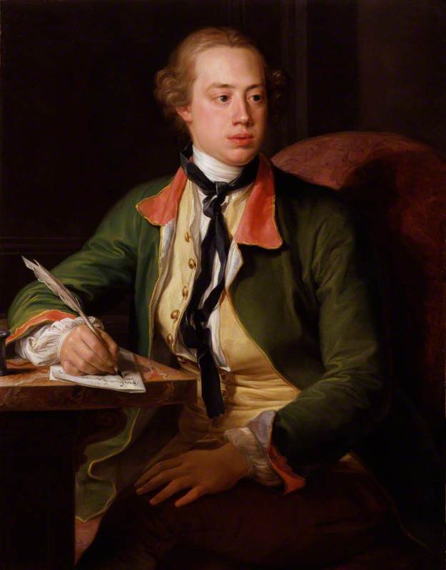 Frederick North, 2e comte de Guilford - Pompeo Batoni image 1 copie de tableau peinte à la main