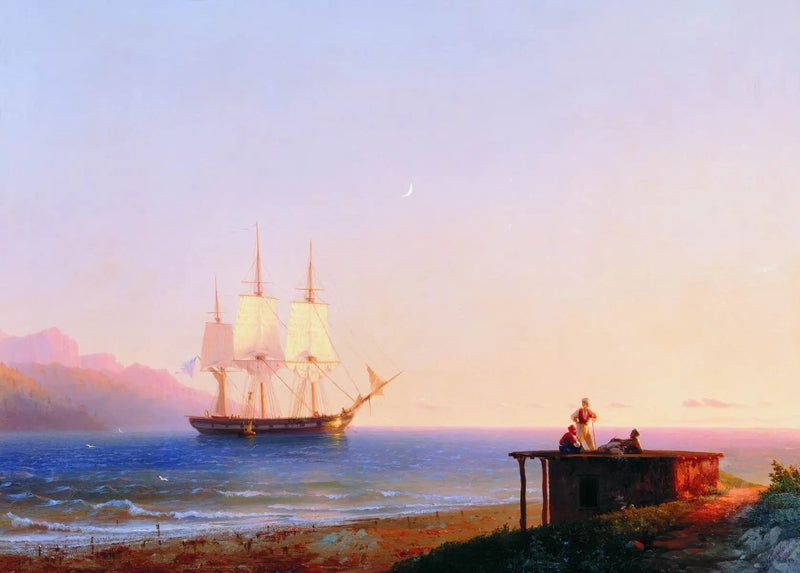 Sejlskibs fregat - Ivan Aïvazovski