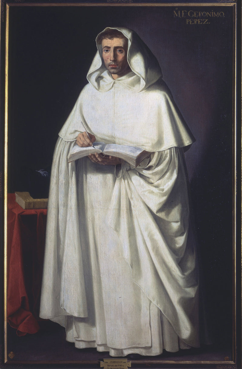 Broder Jerónimo Pérez - Francisco de Zurbarán