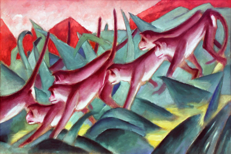 Abstrakt af aber - Franz Marc