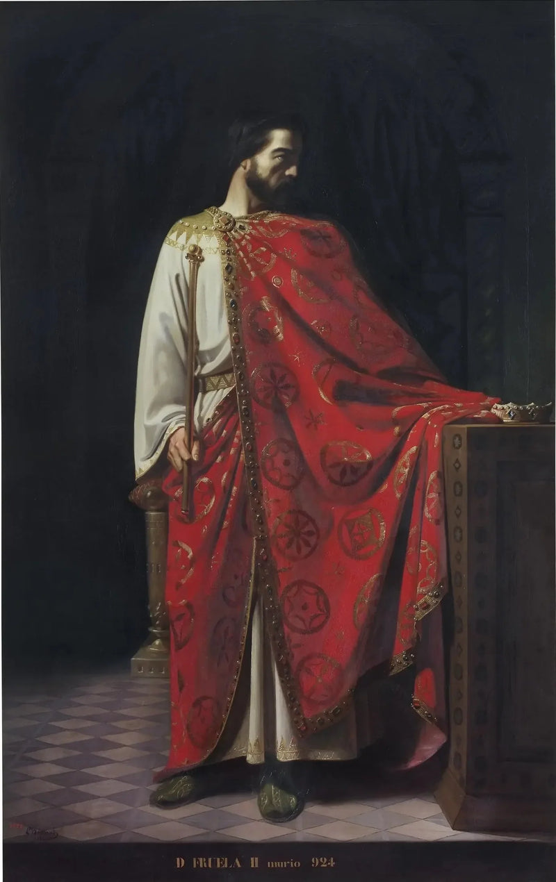 Fruela II des Asturies (konge af Asturien fra 910 til 925) - Léon Bonnat