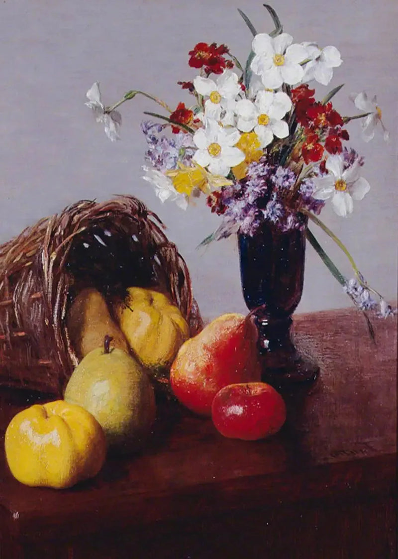 Frugt og blomster - Henri Fantin-Latour