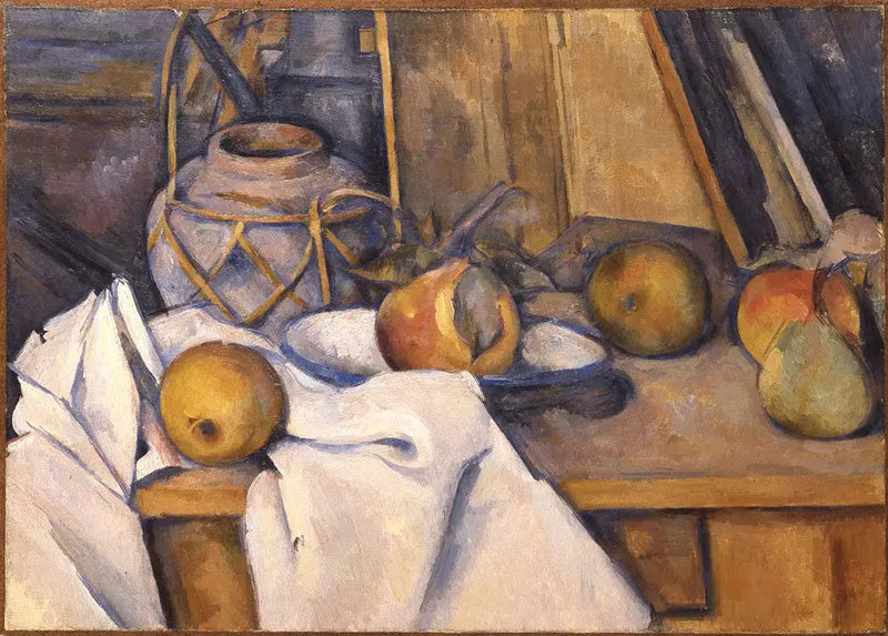 Frugter og ingefærkrukke - Paul Cézanne