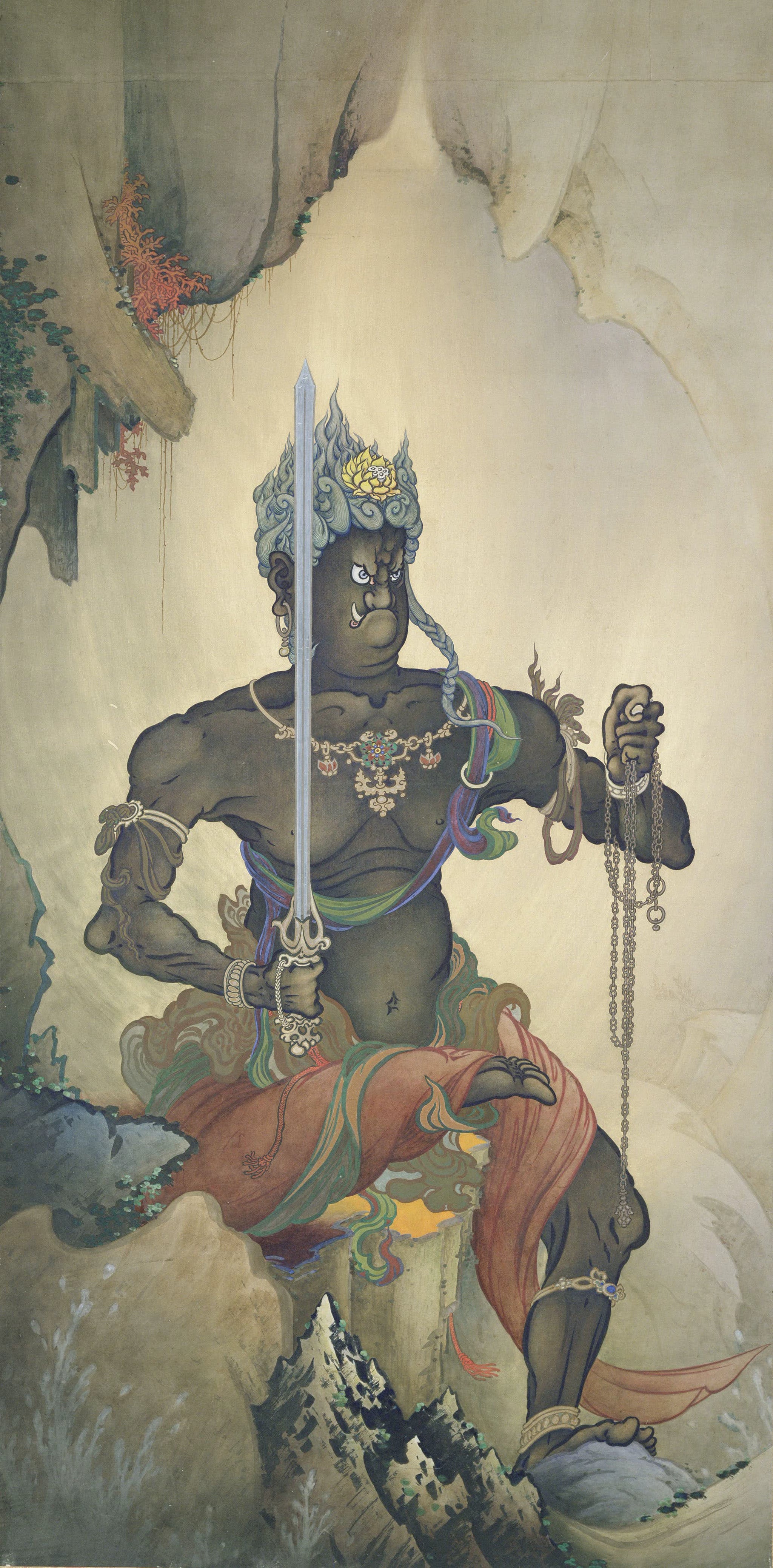 Fudō Myōō, Kanō Hōgai, 1887