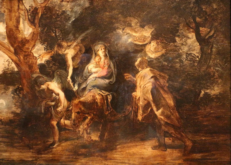 Flugt til Egypten - Peter Paul Rubens