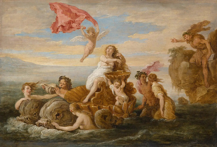 Galatée og Polyfémus - David Teniers den Yngre