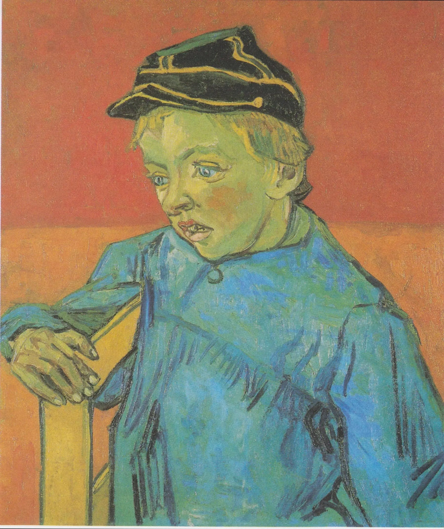 Gadebarn med kasket - Vincent van Gogh