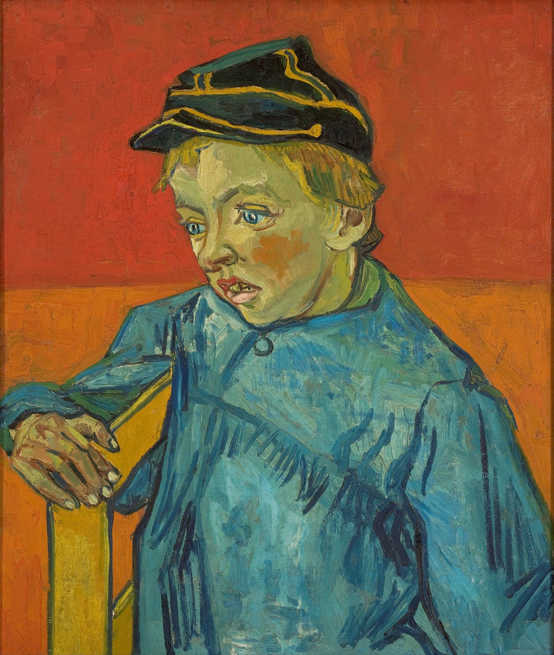 Gadebarn med kasket - Vincent van Gogh