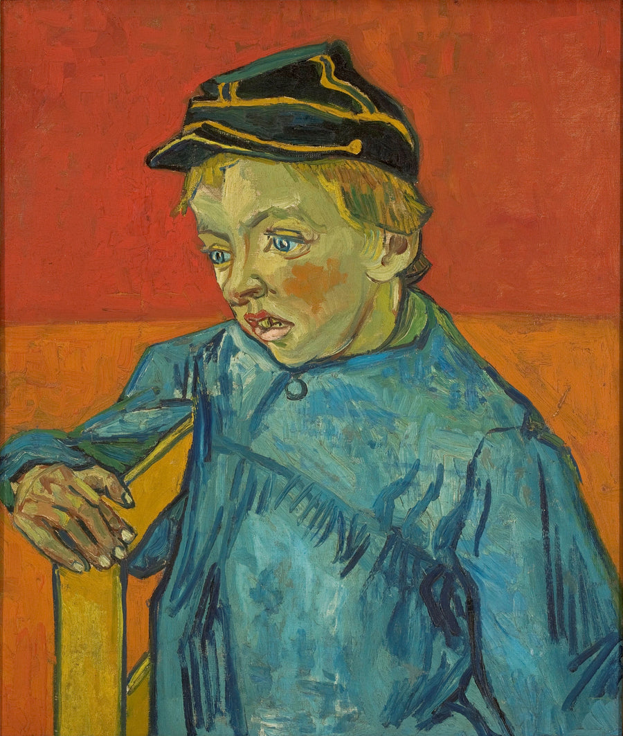 Gadebarn med kasket - Vincent van Gogh