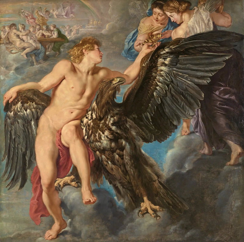 Ganymedes modtager Hebes skål - Peter Paul Rubens
