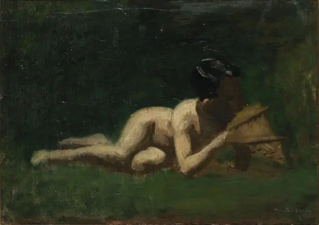 Dreng liggende - Thomas Eakins