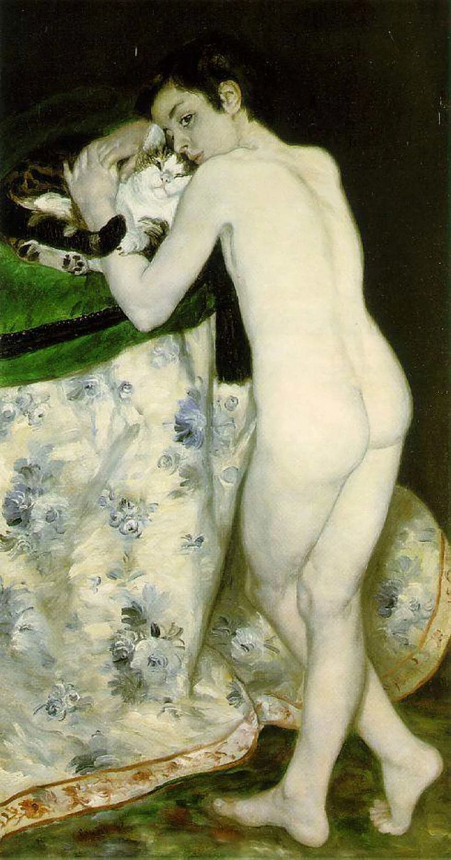 Drengen med katten - Pierre-Auguste Renoir