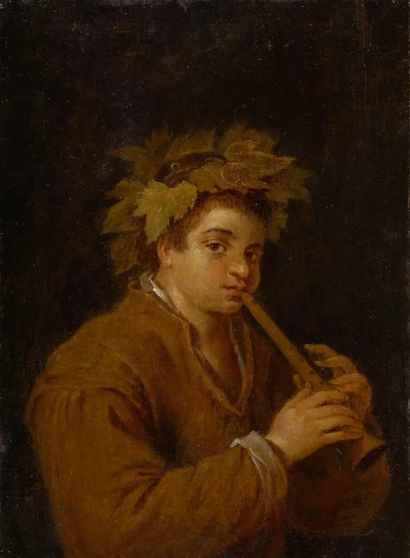 Dreng med fløjte - David Teniers den Yngre