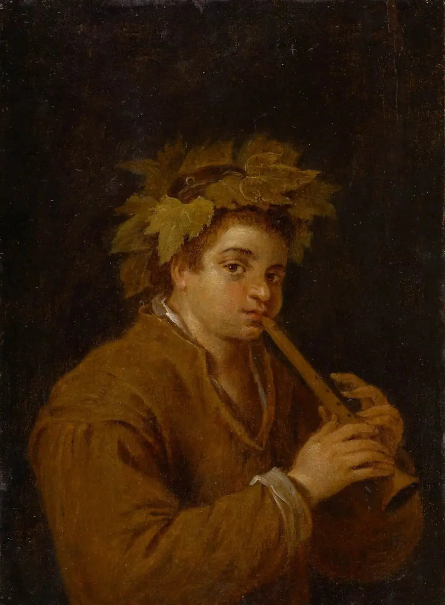 Dreng med fløjte - David Teniers den Yngre