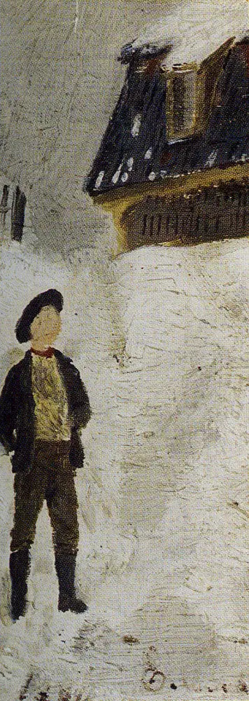 Dreng i sneen - Edvard Munch