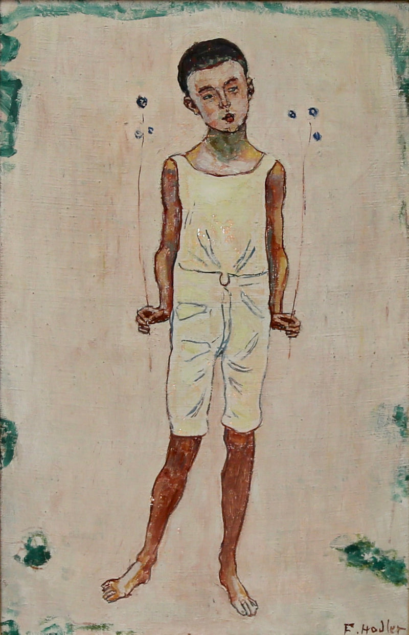 Fortryllet dreng - Ferdinand Hodler