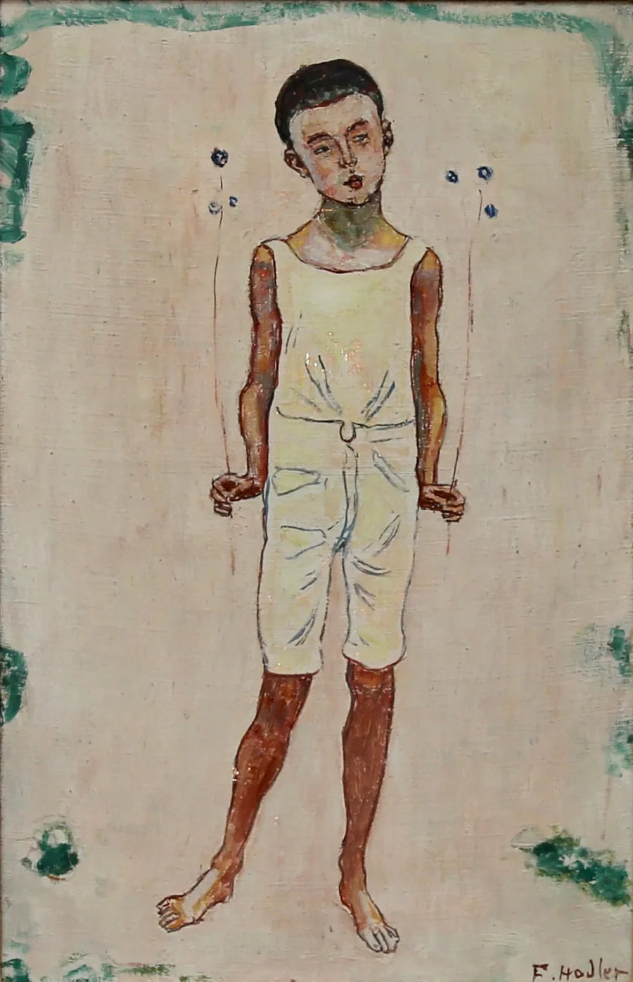 Fortryllet dreng - Ferdinand Hodler