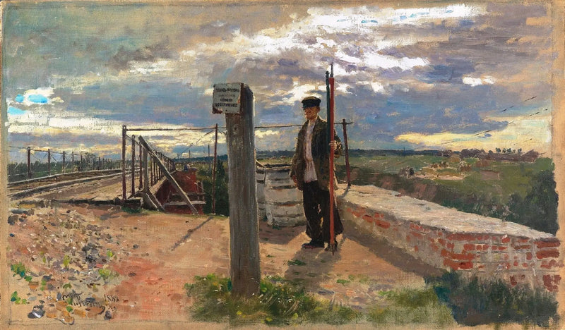 Jernbanesikkerhed. Khotkovo - Ilya Repin