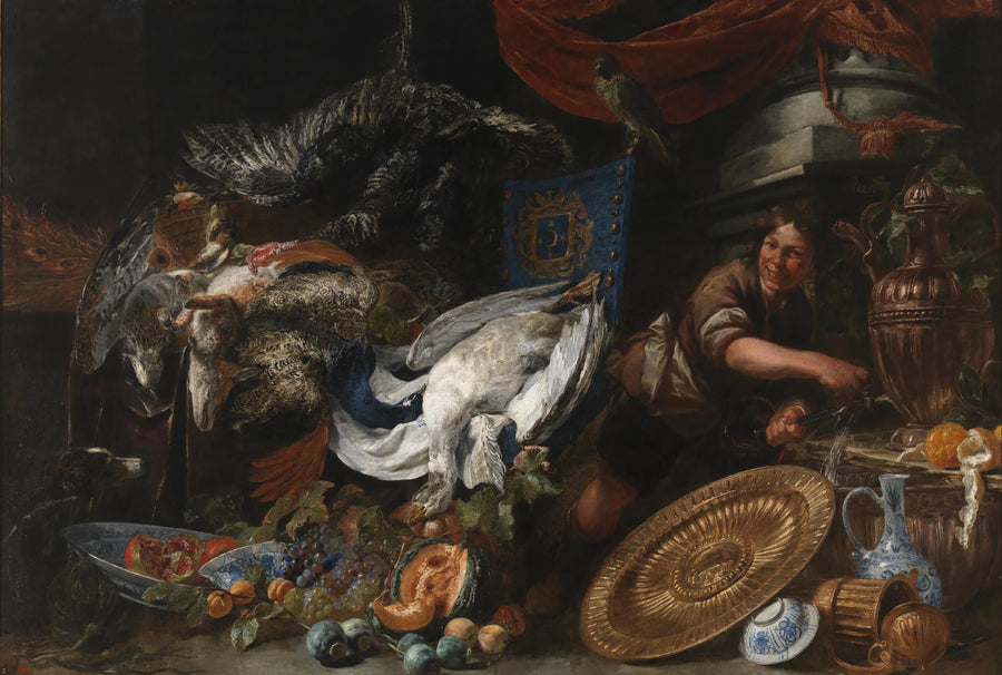 Un garde-manger - Pieter Boel