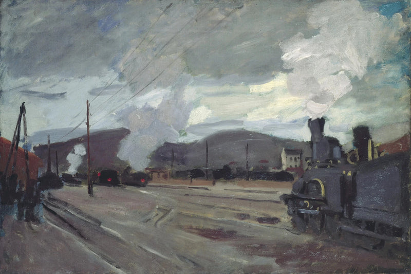 Argenteuil Station W242 - Claude Monet