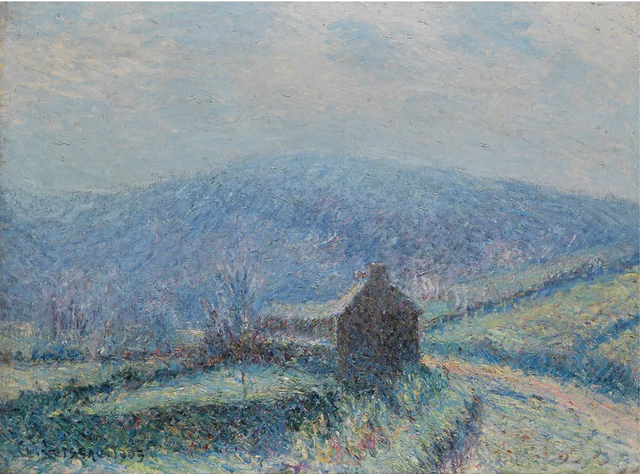 Hvid gelé i Huelgoat, Finistère - Gustave Loiseau