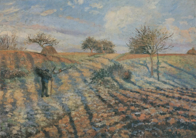Hvid gele - Camille Pissarro