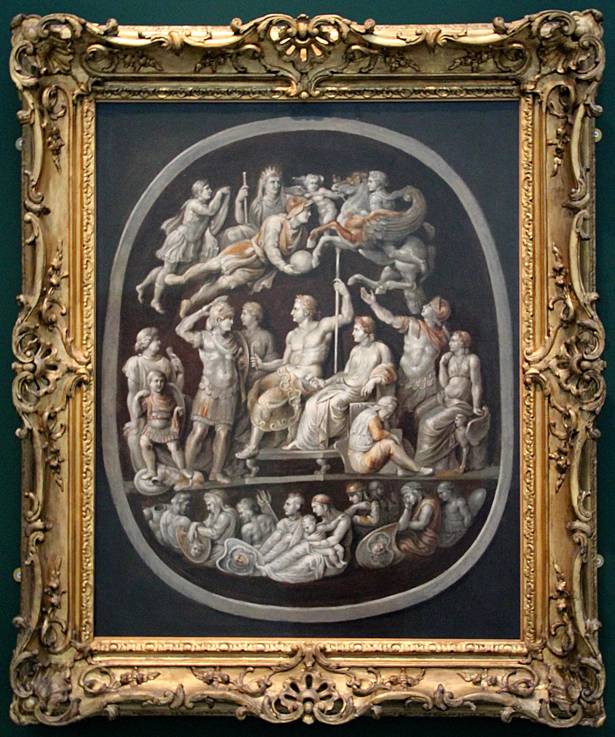 Gemma Tiberiana, ou L'Apothéose de Germanicus - Peter Paul Rubens image 1 reproduction de peinture à l’huile