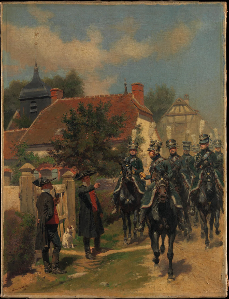 Ordonnanspoliti - Édouard Detaille