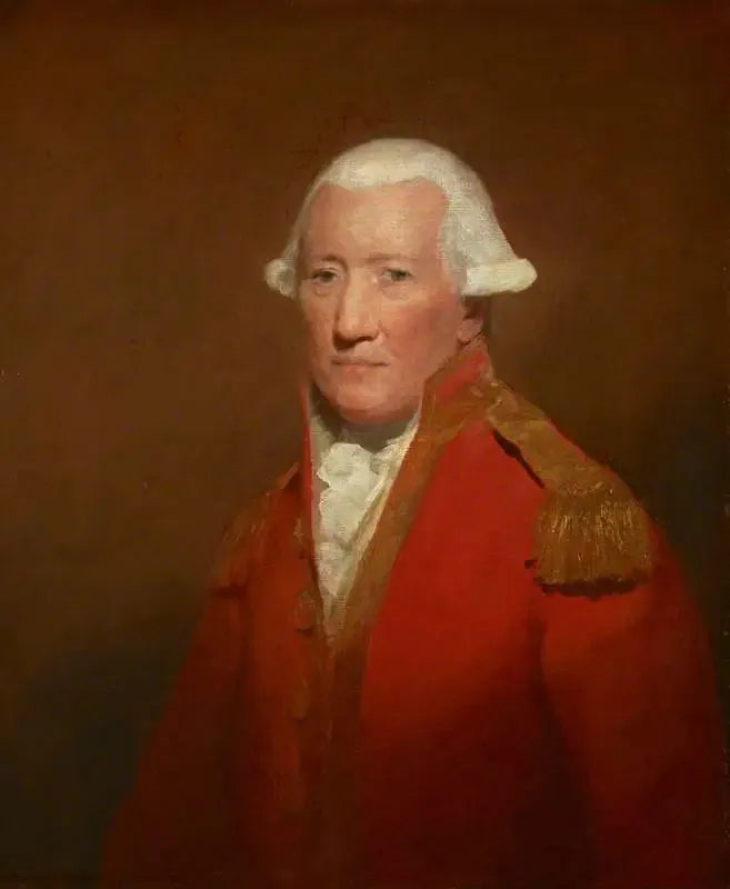 Général Robert Melville, 1723 - 1809. Soldat og antikvitetshandler - Henry Raeburn