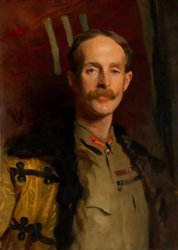 General Sir Ian Standish Monteith Hamilton, 1853 - 1947. Soldat (Kommandør for 3. Brigade, Tirah Field Force) - John Singer Sargent