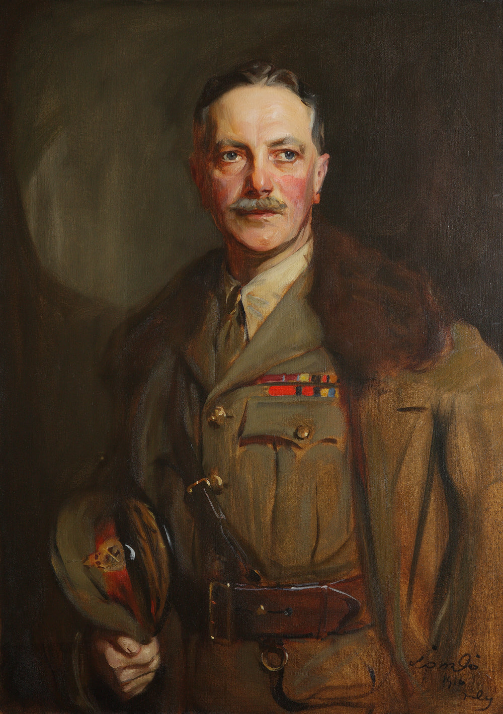 Général Sir Robert Whigham, KCB, DSO, chef d'état-major adjoint de l'armée impériale - Philip de László image 1 reproduction de peinture à l’huile