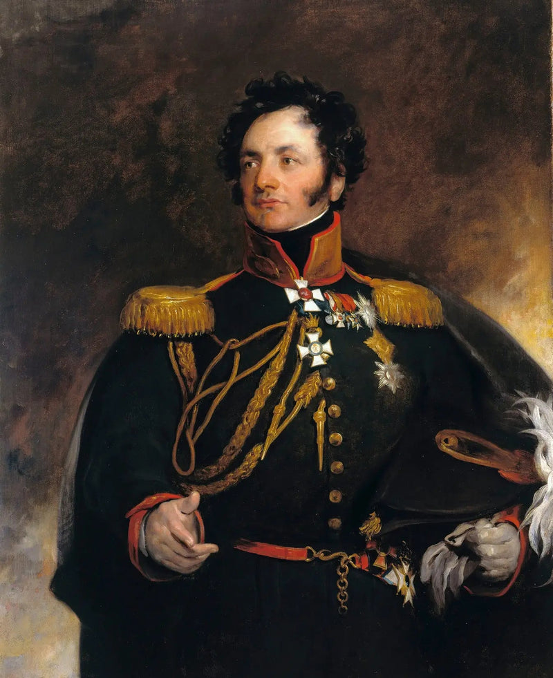 Generalløjtnant Théodore Petrovitch Ouvarov (1773/4-1824) - Thomas Lawrence