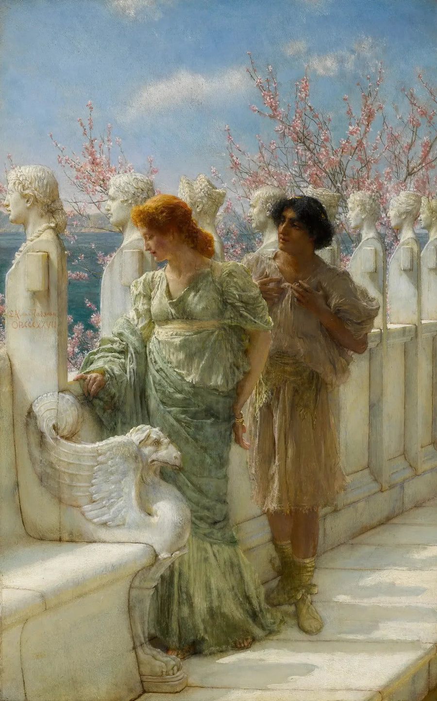 Forgangne og nuværende generationer - Lawrence Alma-Tadema