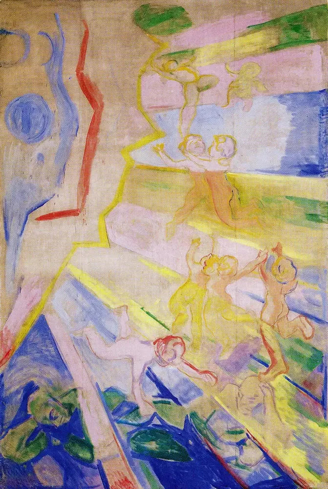 Genier i lyset - Edvard Munch